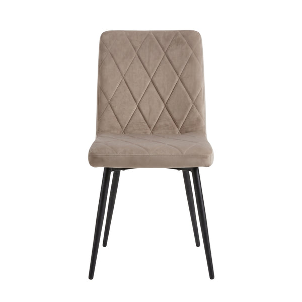 Joyce Eetkamerstoel - Beige Velvet