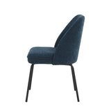 Chaise de salle à manger Julia - Lin bleu