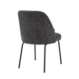 Julia Dining Chair - Dark Grey Linen