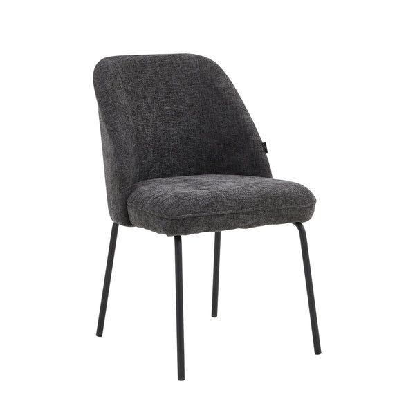 Julia Dining Chair - Dark Grey Linen