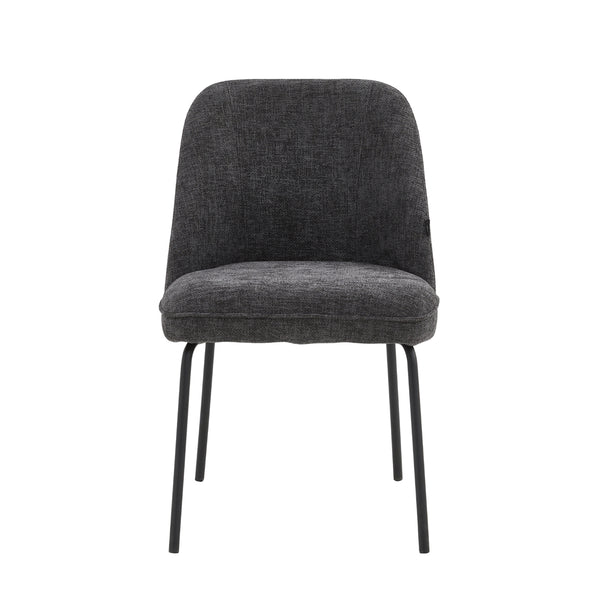 Julia Dining Chair - Dark Grey Linen