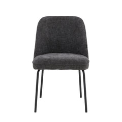 Julia Dining Chair - Dark Grey Linen