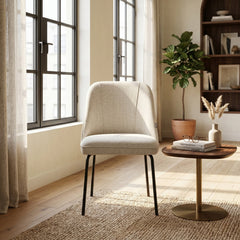 Chaise de salle à manger Julia - Lin beige