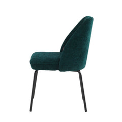 Julia Dining Chair - Green Linen
