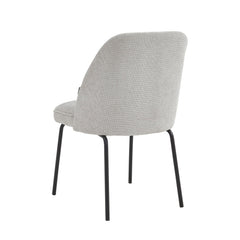 Julia Dining Chair - Light Grey Linen