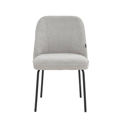 Julia Dining Chair - Light Grey Linen