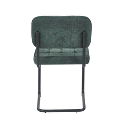 Kita Dining Chair – Green – Woven Fabric