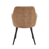 Laura Eetkamerstoel - Sand Microfiber