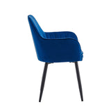 Lavinia Dining Chair - Blue Velvet