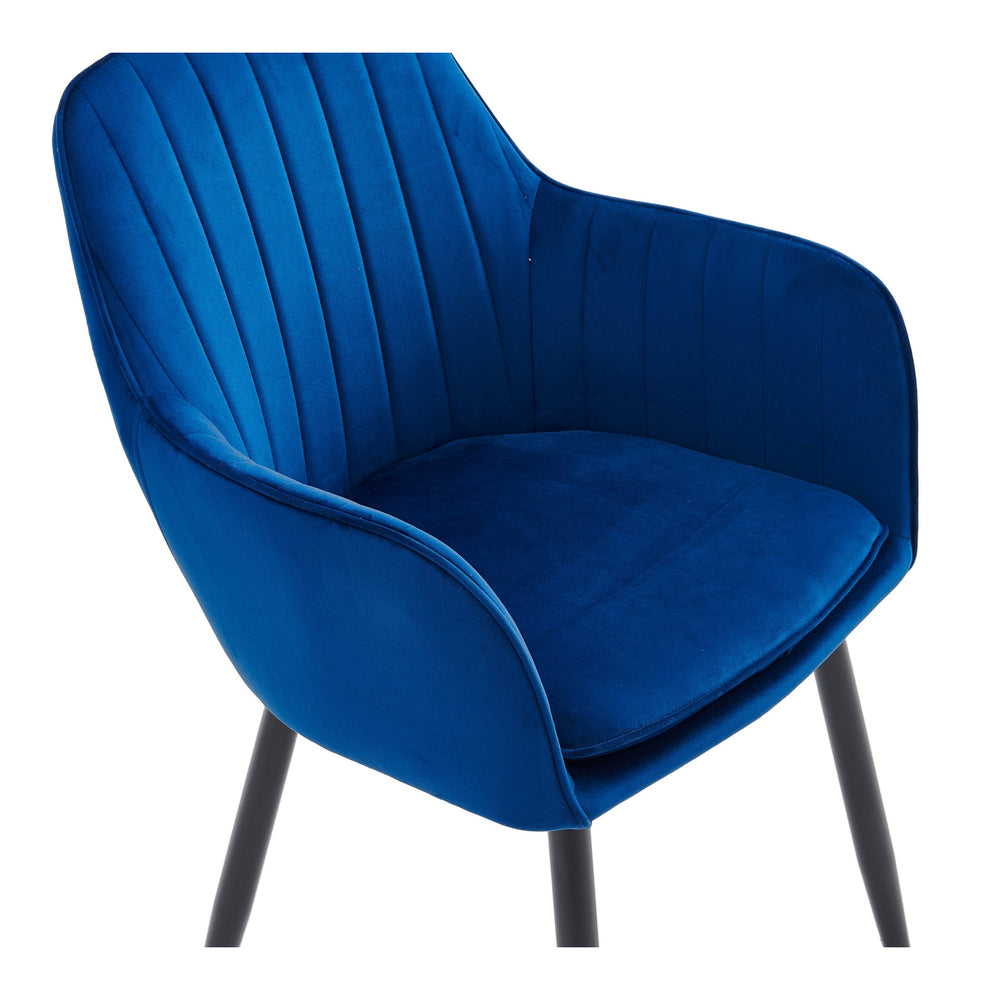 Lavinia Dining Chair - Blue Velvet