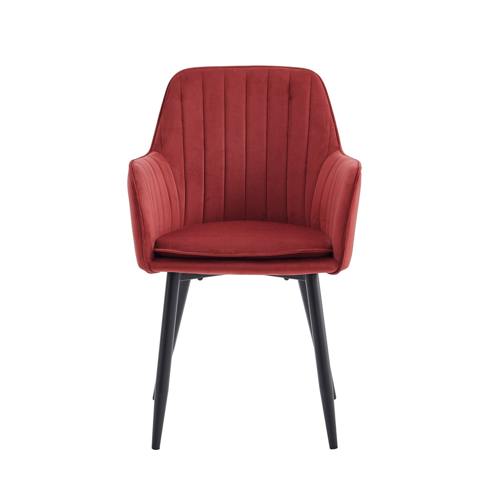 Lavinia Eetkamerstoel - Bordeaux Velvet