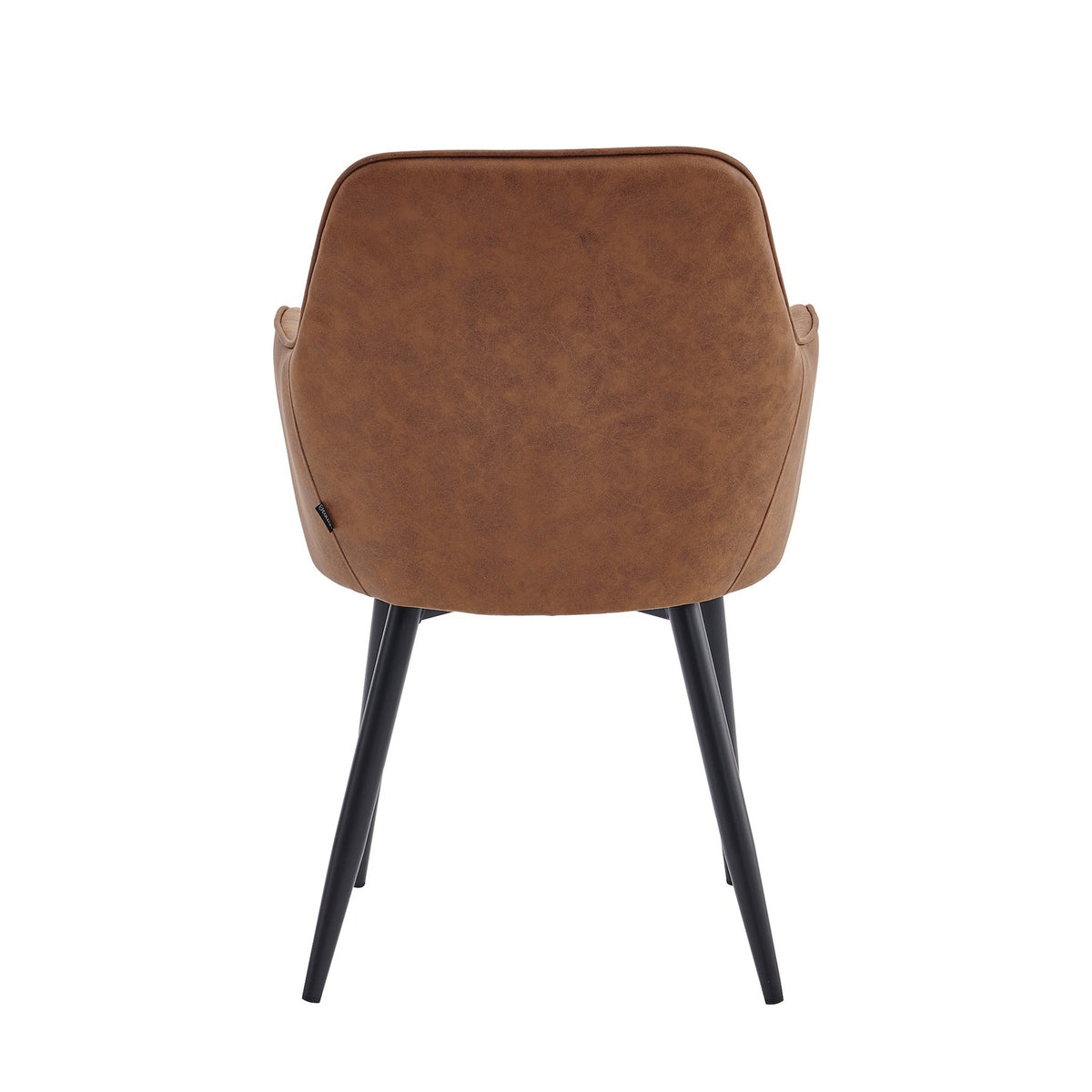 Lavinia Eetkamerstoel - Cognac Microvezel