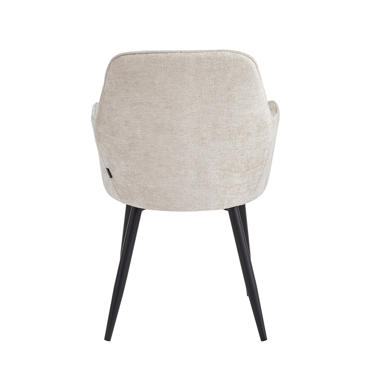 Lavinia Eetkamerstoel - Beige Chenille