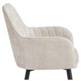 Lavinia Eetkamerstoel - Beige Chenille