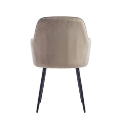 Lavinia Eetkamerstoel - Beige Velvet