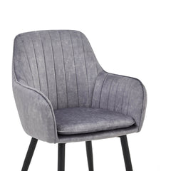 Lavinia Eetkamerstoel - Lichtgrijs Adore Velvet