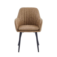 Lavinia Eetkamerstoel - Sand Microfiber