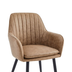 Lavinia Eetkamerstoel - Sand Microfiber
