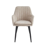 Lavinia Eetkamerstoel - Taupe Chenille