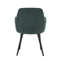 Lavinia Eetkamerstoel - Groen Linnen