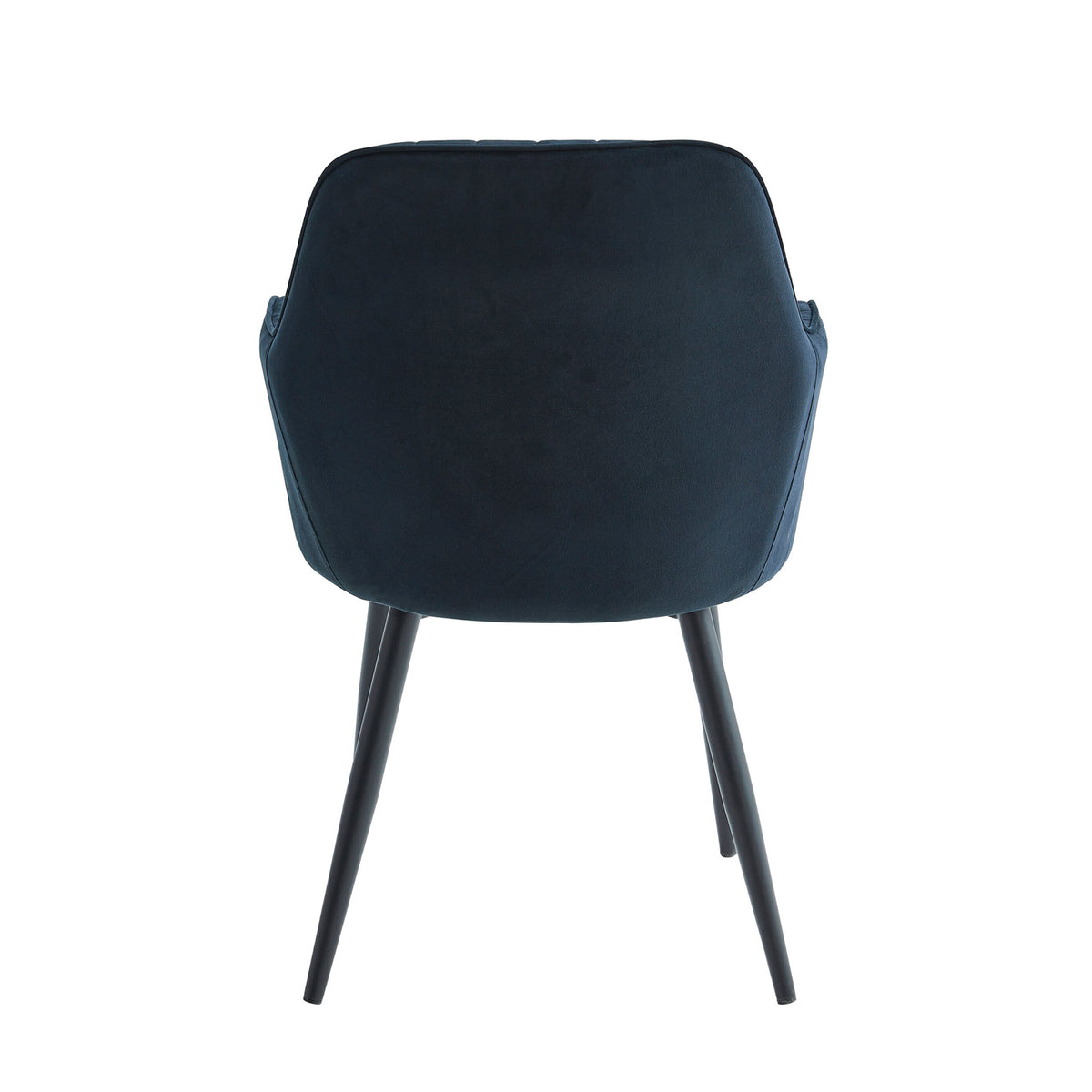 Chaise de salle à manger Lavinia - Velours noir