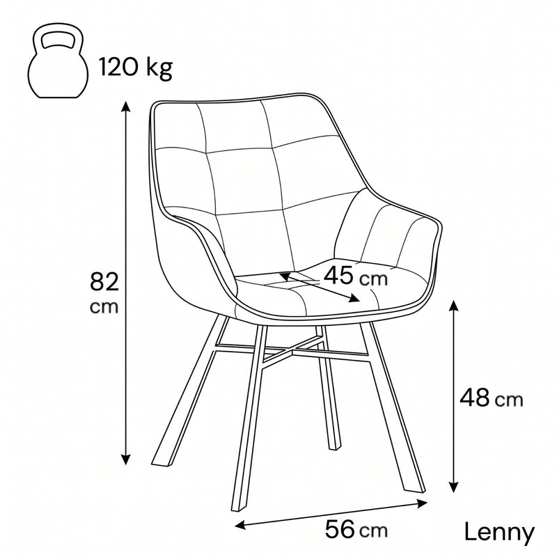 Product dimensions