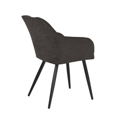 Leo Eetkamerstoel - Antraciet Linnen