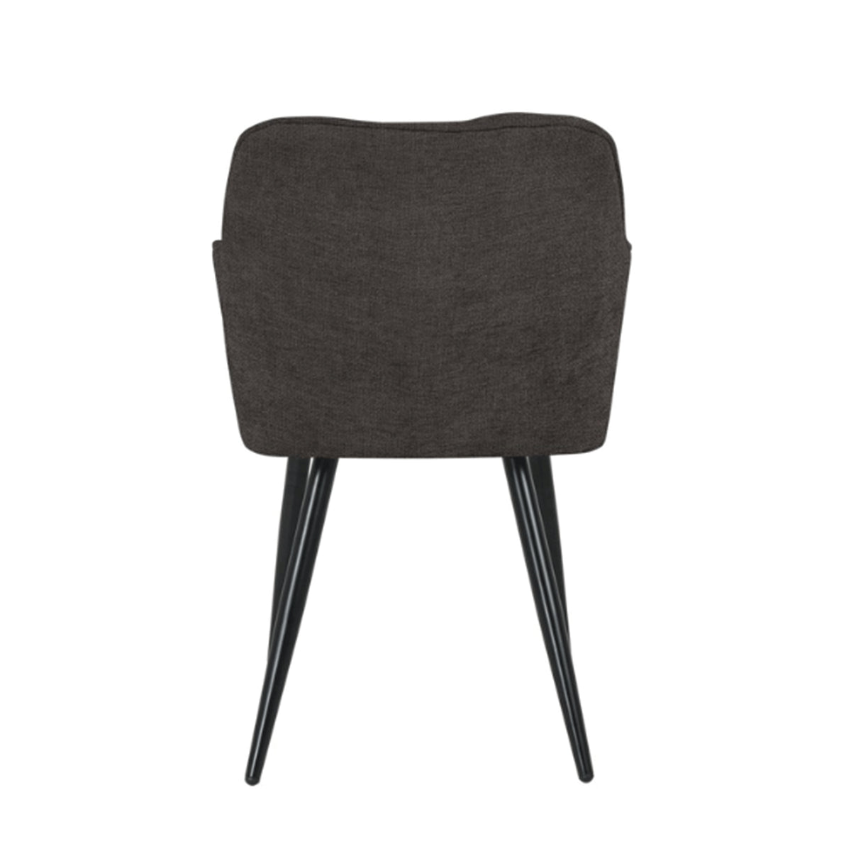 Chaise de salle à manger Leo - Lin Anthracite