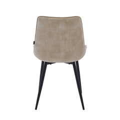 Lesedi Eetkamerstoel - Beige - Adore Velvet