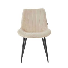 Lesedi Eetkamerstoel - Beige Velvet