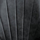 Chaise de salle à manger Lesedi - Microfibre anthracite