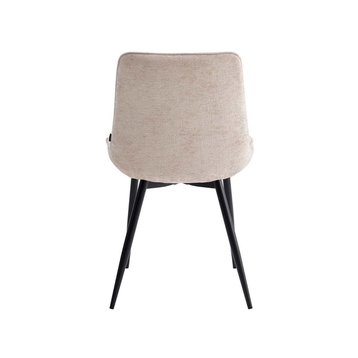 Lesedi Eetkamerstoel - Beige Chenille Stof