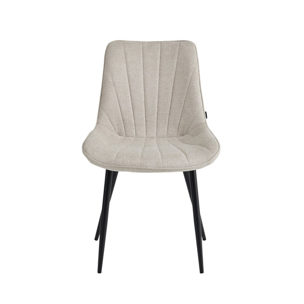 Lesedi Esszimmerstuhl - Beige Leinenstoff