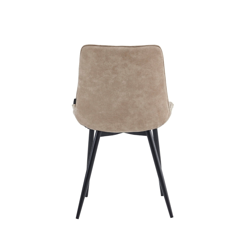 Lesedi Eetkamerstoel - Beige Microvezel