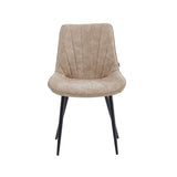 Lesedi Eetkamerstoel - Beige Microvezel