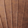 Sedia da pranzo Lesedi - Microfibra cognac