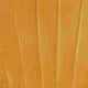 Chaise de salle à manger Lesedi - Velours jaune ocre