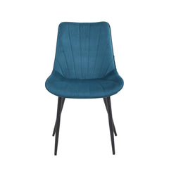Lesedi Eetkamerstoel - Petrol Velvet