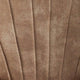Chaise de salle à manger Lesedi - Velours Adore Taupe