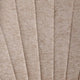 Lesedi Eetkamerstoel - Taupe Chenille Stof