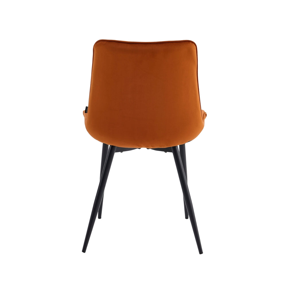 Lesedi Eetkamerstoel - Terracotta Velvet