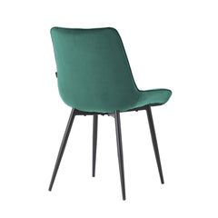 Lesedi Esszimmerstuhl - Grüner Samt