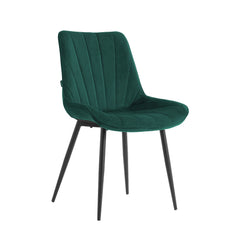 Lesedi Esszimmerstuhl - Grüner Samt