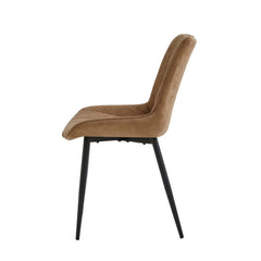 Lesedi Eetkamerstoel - Sand Microfiber