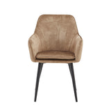 Levan Dining Chair – Taupe Adore Velvet