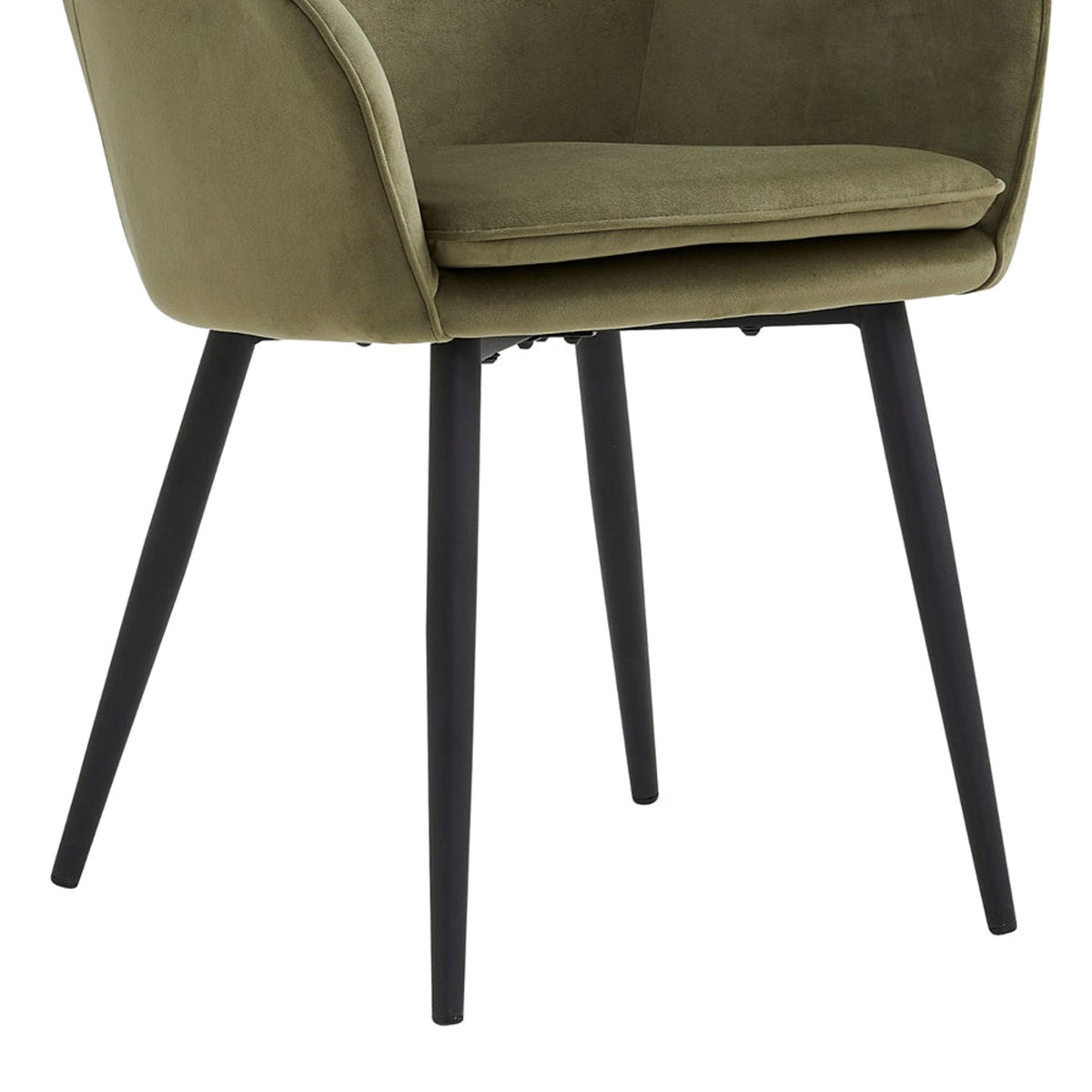 Levan Dining Chair - Green Velvet