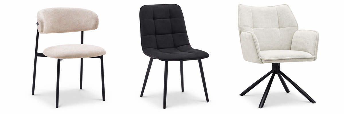 Linnen eetkamerstoelen