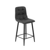 Luciano Barkrukken - Antraciet Microfiber