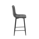 Luciano Barkrukken - Antraciet Microfiber