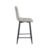 Luciano Barhocker - Beigefarbener Samt